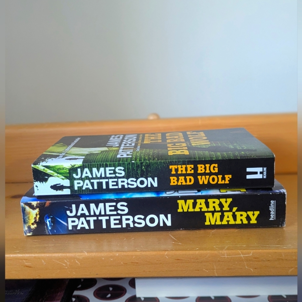 James Patterson Book Set - The Big Bad Wolf & Mary, Mary